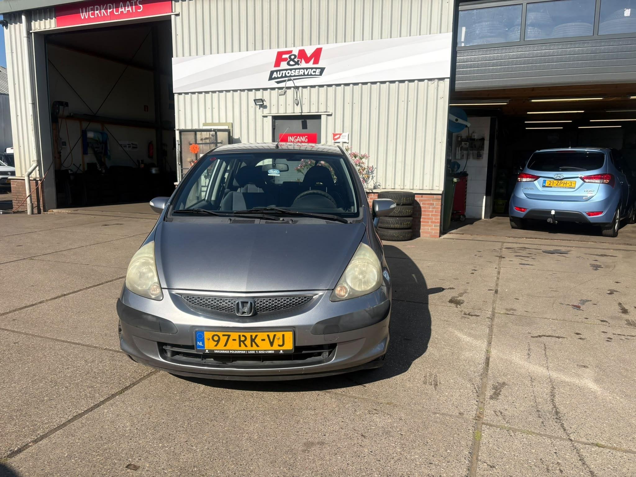 Honda Jazz 1.4 LS Airco, radio, Auto's, Honda, Voorwielaandrijving, 83 pk, 4 cilinders, Bedrijf