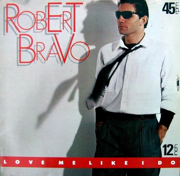 12" Maxi Single Italo Disco : Robert Bravo - Love me like I, Gebruikt, Ophalen of Verzenden, Disco, 12 inch