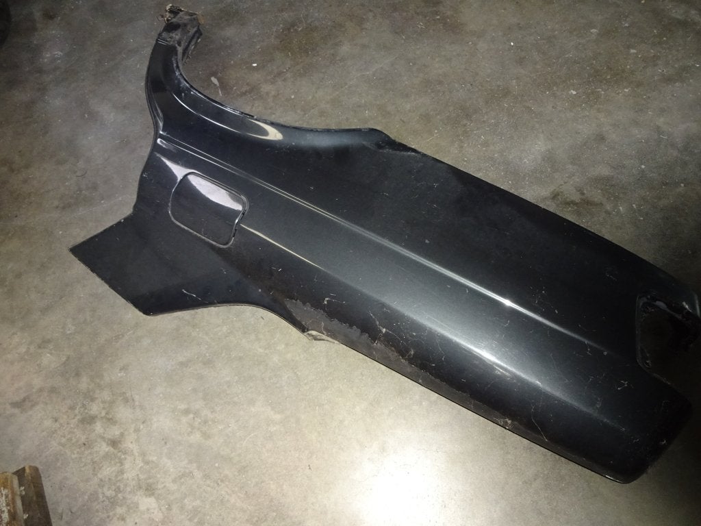 Mercedes W126 SE/L achterspatbord achtervleugel rechts, Ophalen, Gebruikt
