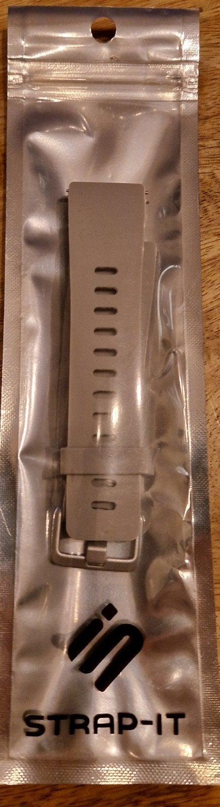 FitBit Versa 1/2 silicone band grijs NIEUW, Ophalen of Verzenden, Nieuw, Grijs
