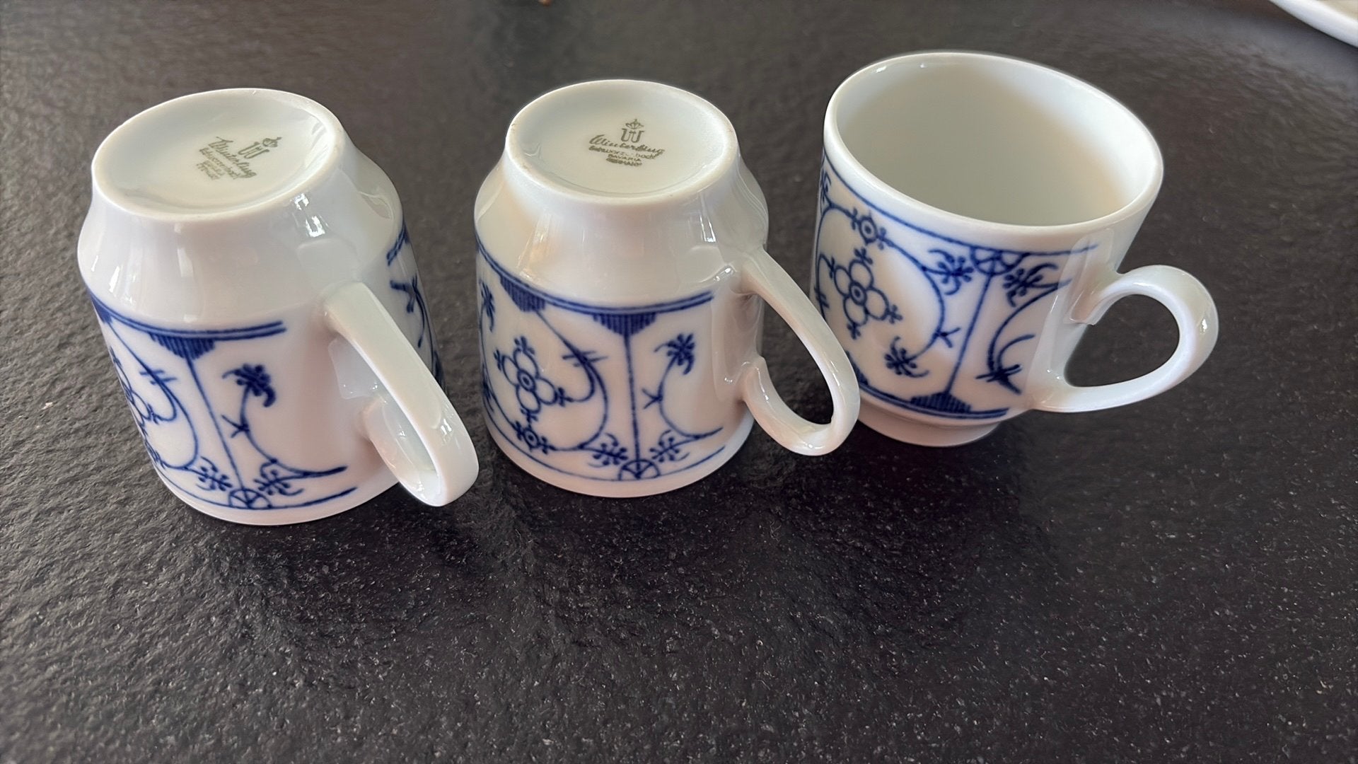 Espresso kopjes winterling, Ophalen, Zo goed als nieuw, Overige stijlen, Kop(pen) en/of Schotel(s)