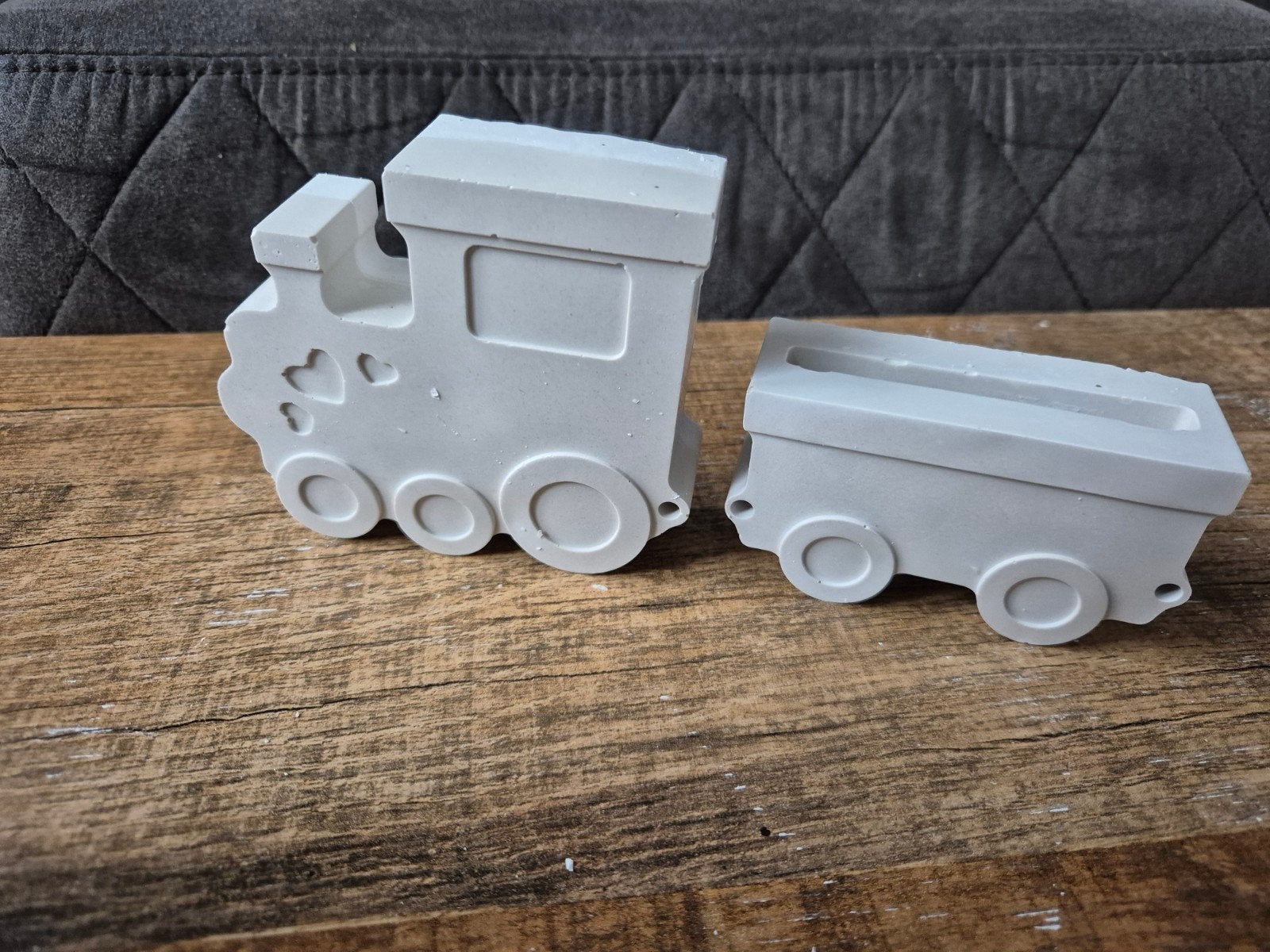 trein met karretje(s) - kraamcadeau/decoratie, Ophalen of Verzenden, Nieuw, Jongen of Meisje