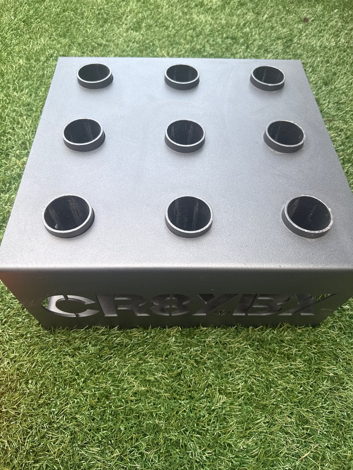 Cre8ybx Barbell Rek – 9 Bars | Zware Kwaliteit 18kg, Sport en Fitness, Fitnessmaterialen, Ophalen, Zo goed als nieuw, Benen, Overige typen