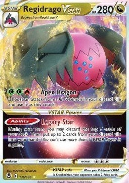 Regidrago VSTAR 136/195 – Silver Tempest – NM, Verzenden, Nieuw, Losse kaart