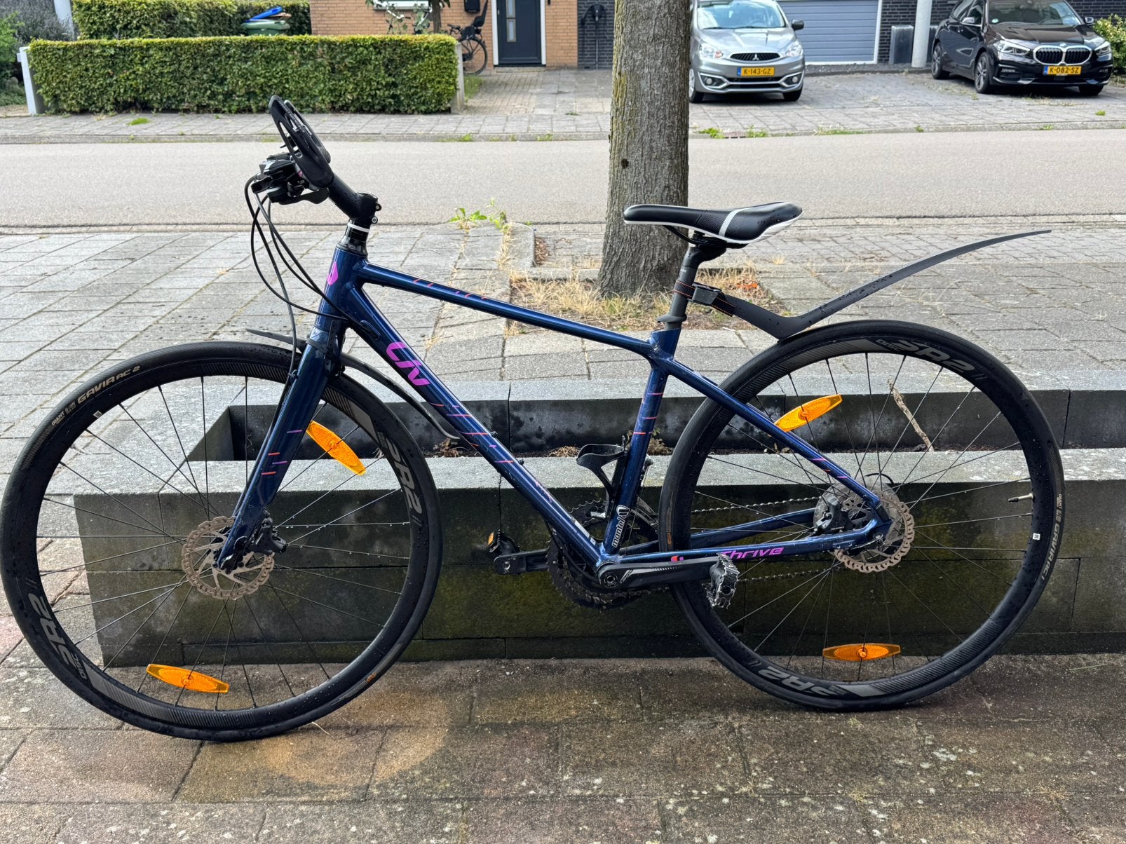 Racefiets Giant thrive maat s, Fietsen en Brommers, Fietsen | Racefietsen, Ophalen, Gebruikt, 10 tot 15 versnellingen, Aluminium