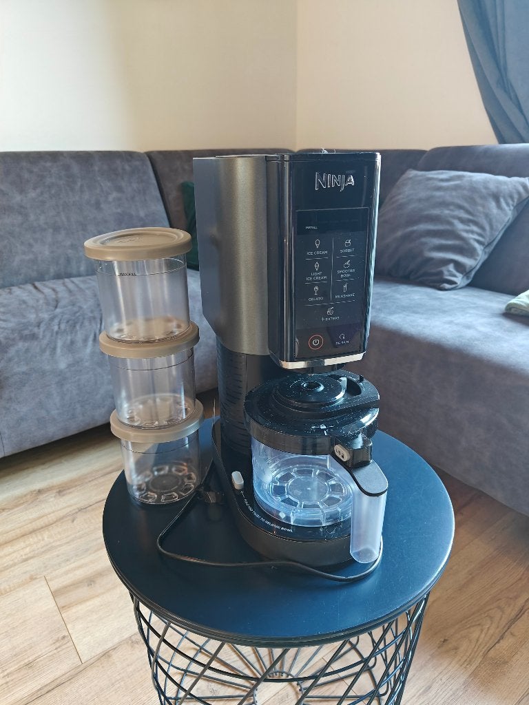 Ninja Creami IJsmachine - Zo goed als nieuw, Witgoed en Apparatuur, IJsmachines, Ophalen of Verzenden, Zo goed als nieuw, Zelfvriezend