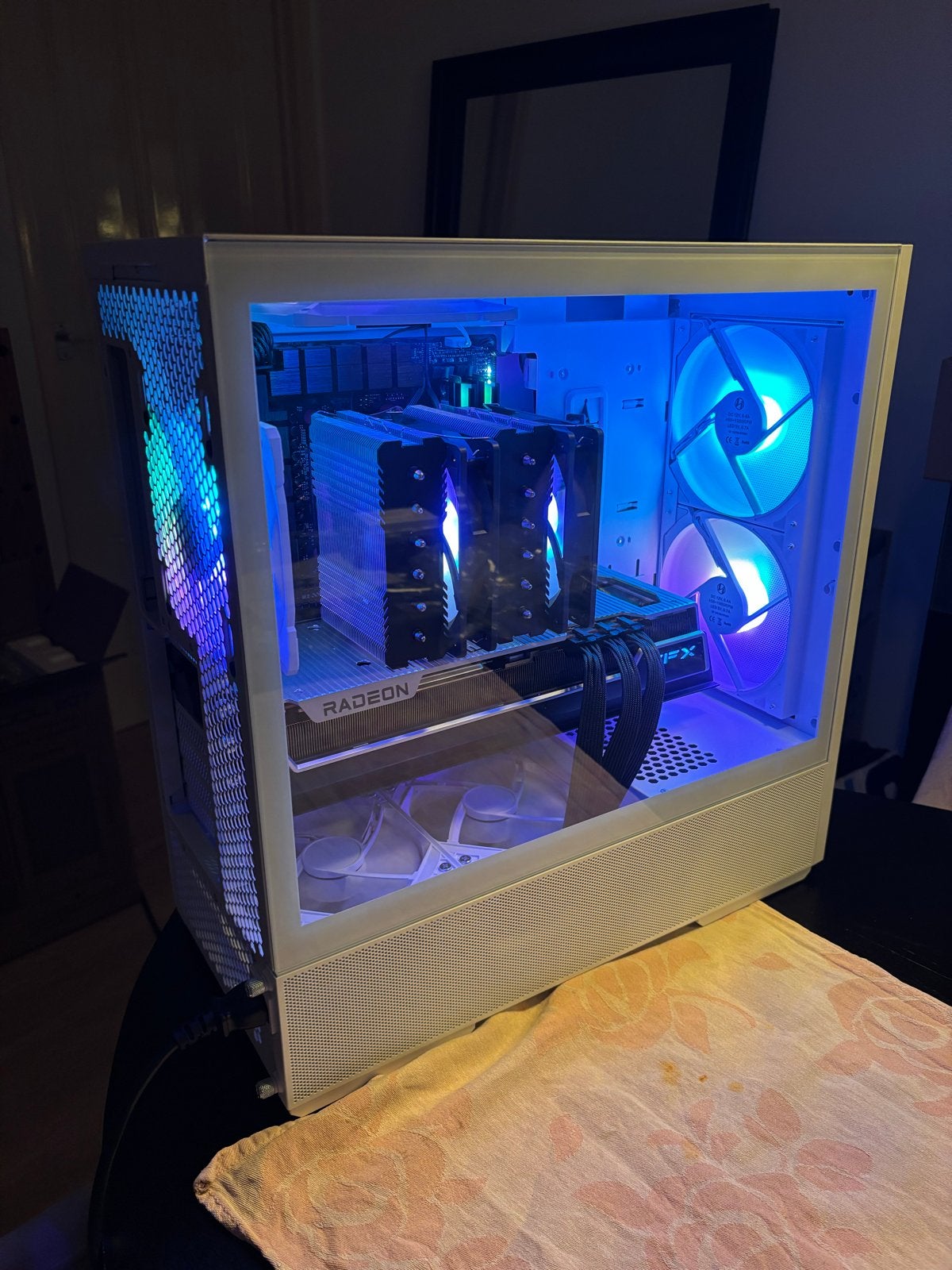 High-end Gaming PC 64GB DDR5 AMD Ryzen 7 7800X3D RX 7900 XTX, Ophalen, 64 GB of meer, Zo goed als nieuw, Gaming