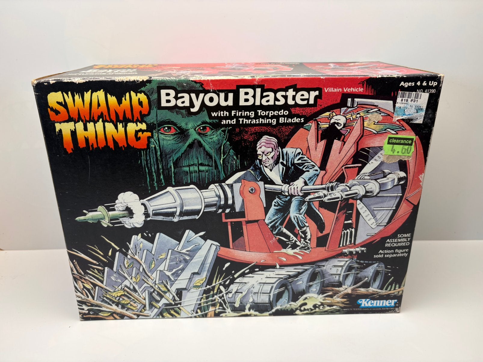 Swamp thing bayou blaster misb, Ophalen of Verzenden, Zo goed als nieuw