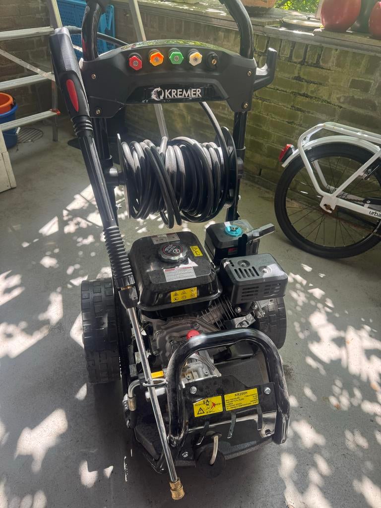Kremer KR200H Hogedrukreiniger Benzine. Nieuw en ongebruikt, Ophalen, Gebruikt, Benzine