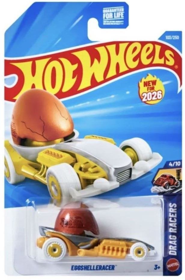 2026 Hot Wheels Eggshelleracer USA, Ophalen of Verzenden, Nieuw