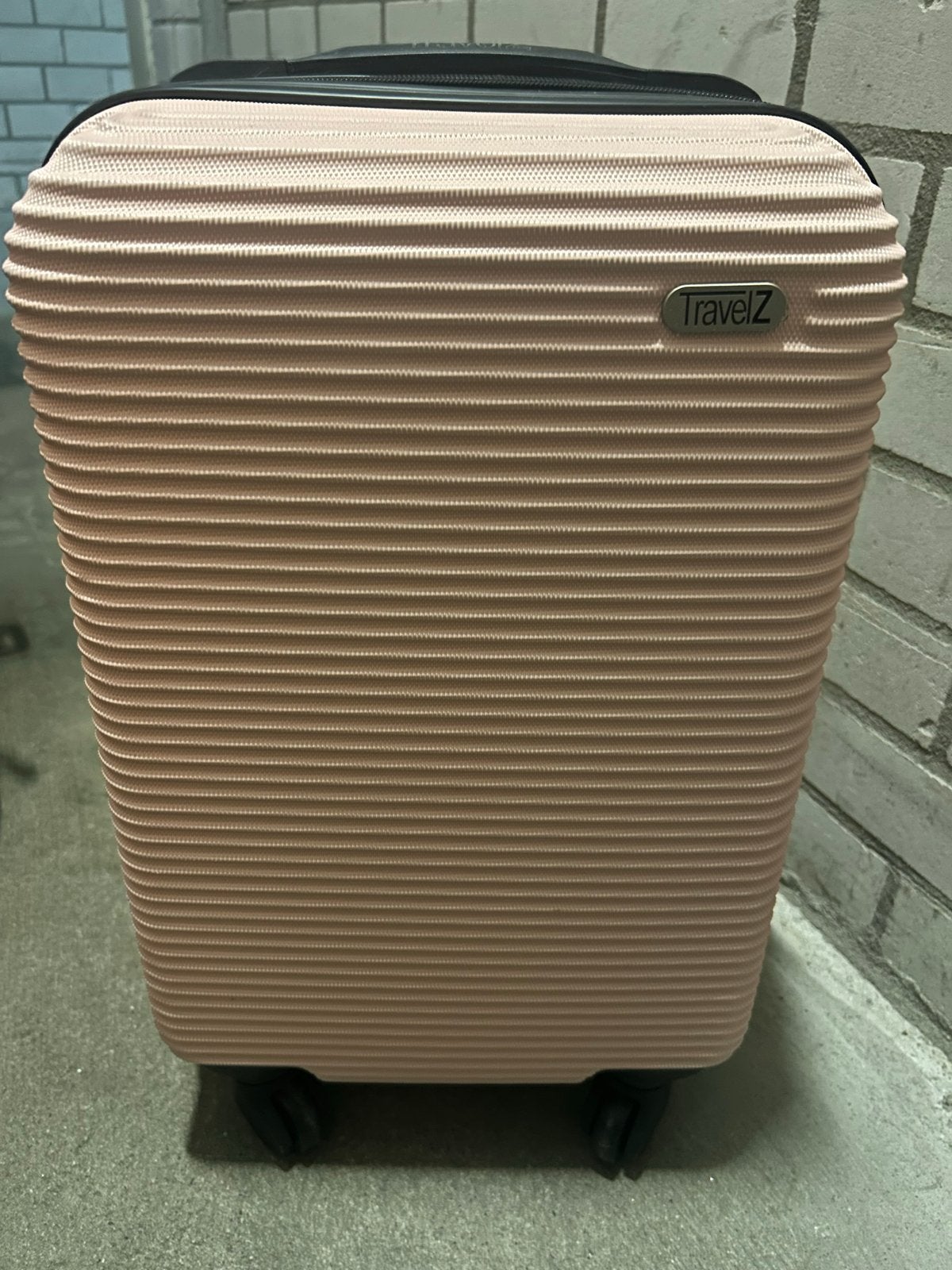 Te koop TravelZ Koffer Roze - Handbagage formaat, Sieraden, Tassen en Uiterlijk, Koffers, Ophalen, 50 tot 60 cm, Hard kunststof