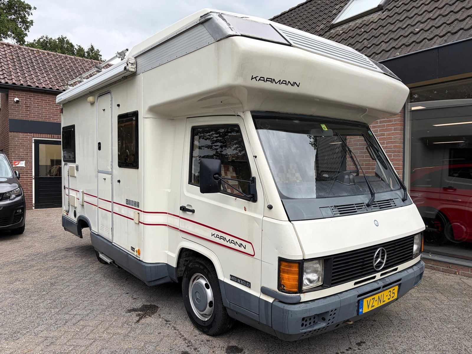 Mercedes-Benz MB100 Karmann camper - Opknapper, Chemisch toilet, Standaard zit, Alkoof, Tot en met 2