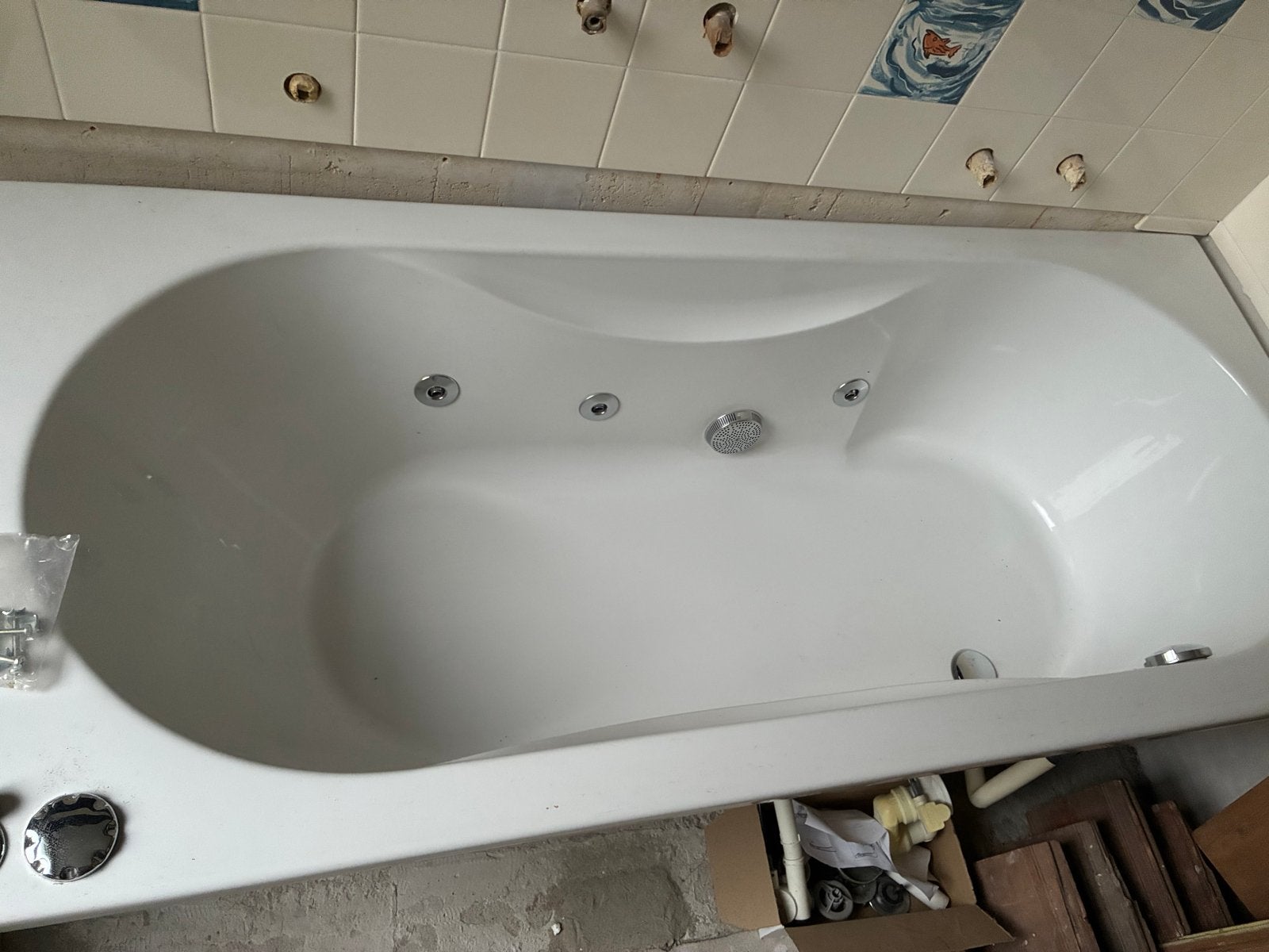 Nieuwe Hydro Whirlpool bad - nooit gebruikt, Ophalen, Nieuw, Met bad