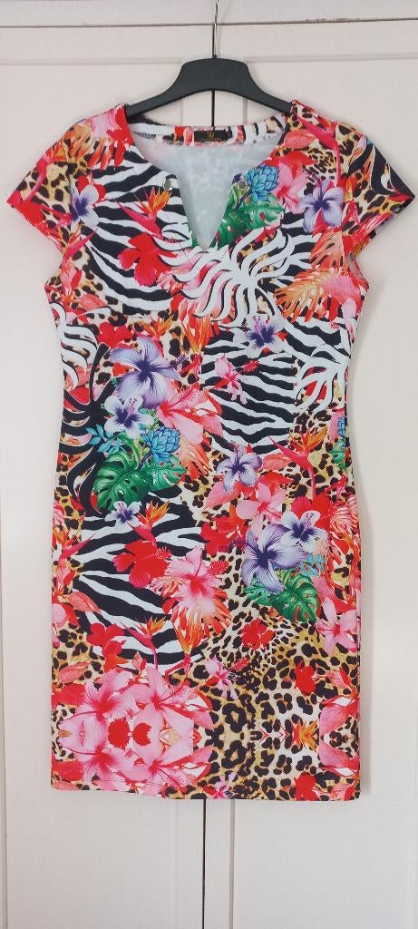 Etoile du Monde zomerjurkje maat 5/42 zgan, Kleding | Dames, Jurken, Overige kleuren, Etoile du Monde, Maat 42/44 (L), Ophalen of Verzenden