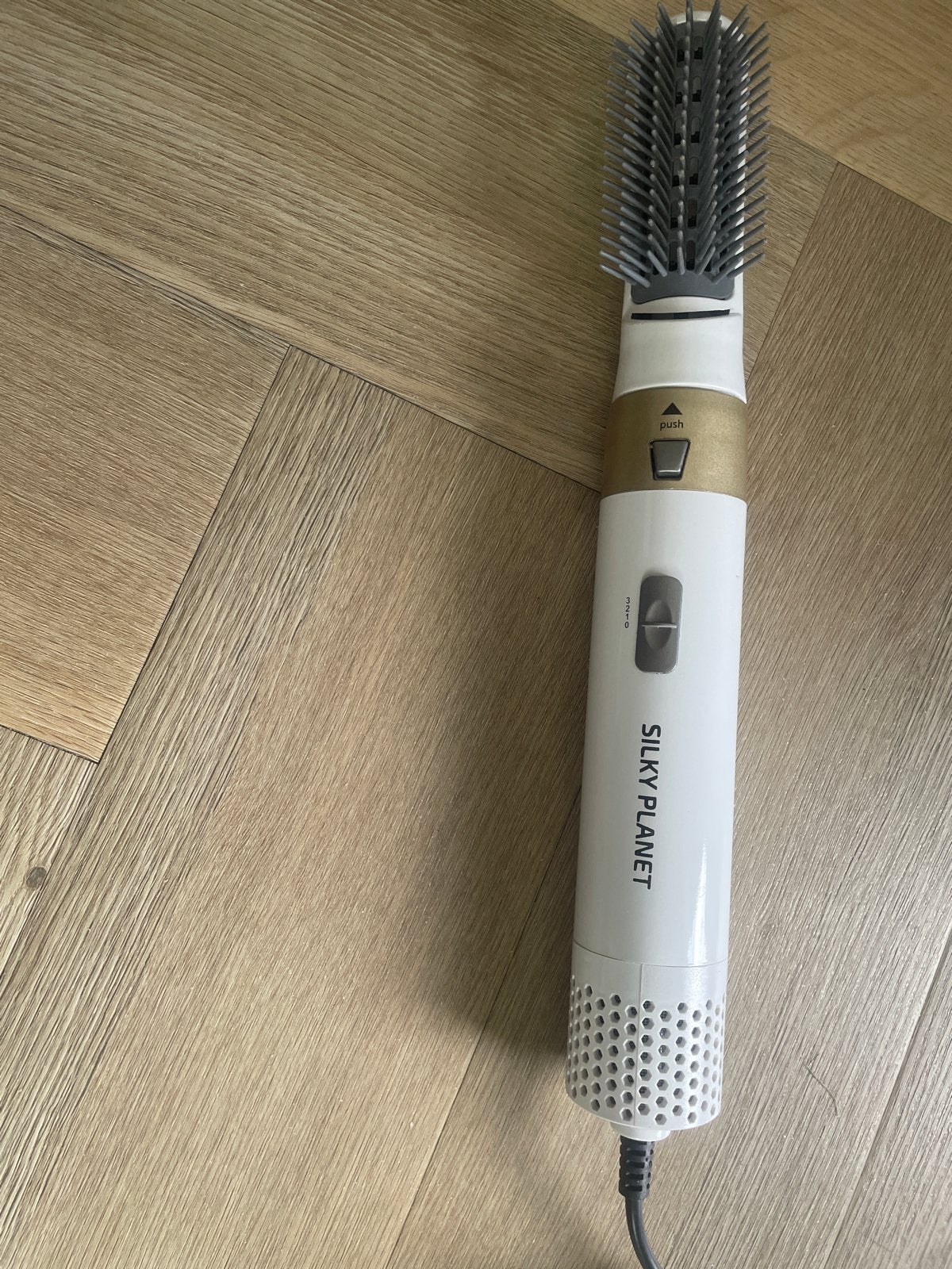 Silky Planet Hot Air Styler - Föhnborstel, Ophalen of Verzenden, Zo goed als nieuw, Haarverzorging