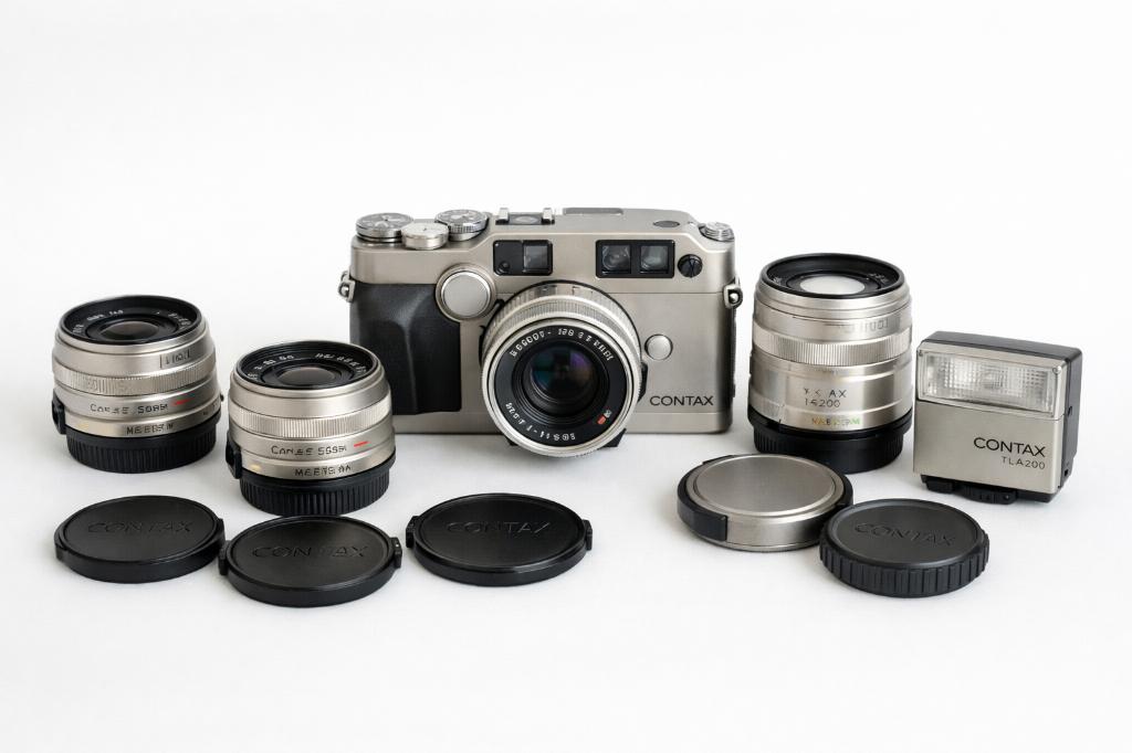 Contax g2, Ophalen, Gebruikt, Standaardlens