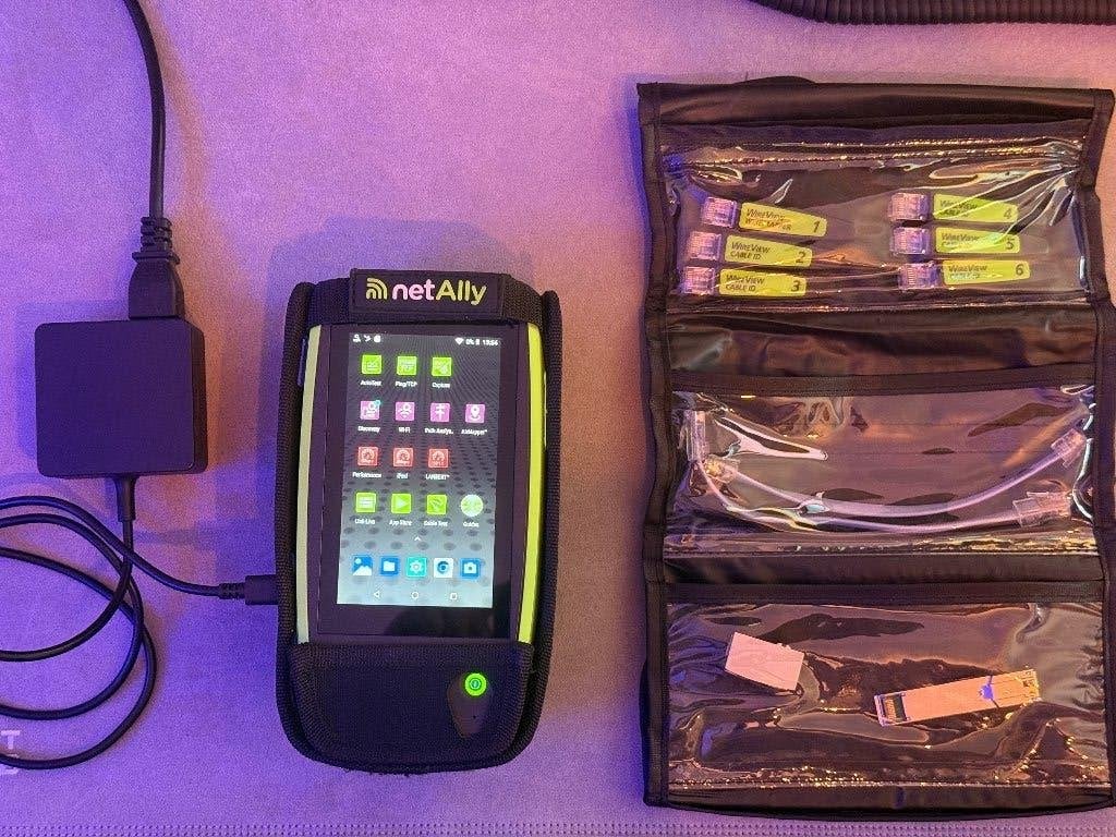 Netscout/NetAlly EtherScope nXG Analyzer (EXG-200), Ophalen of Verzenden, Zo goed als nieuw