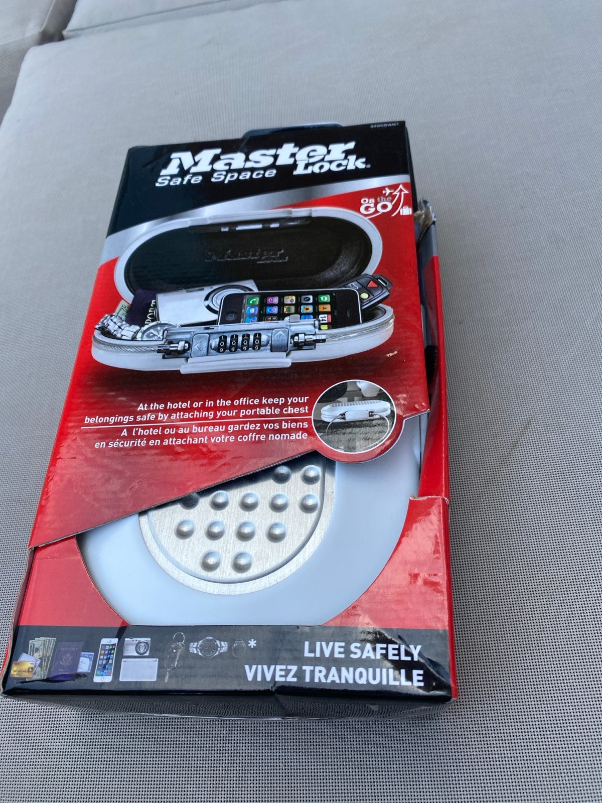 Master Lock Safe Space Draagbare Kluis, Ophalen, Nieuw