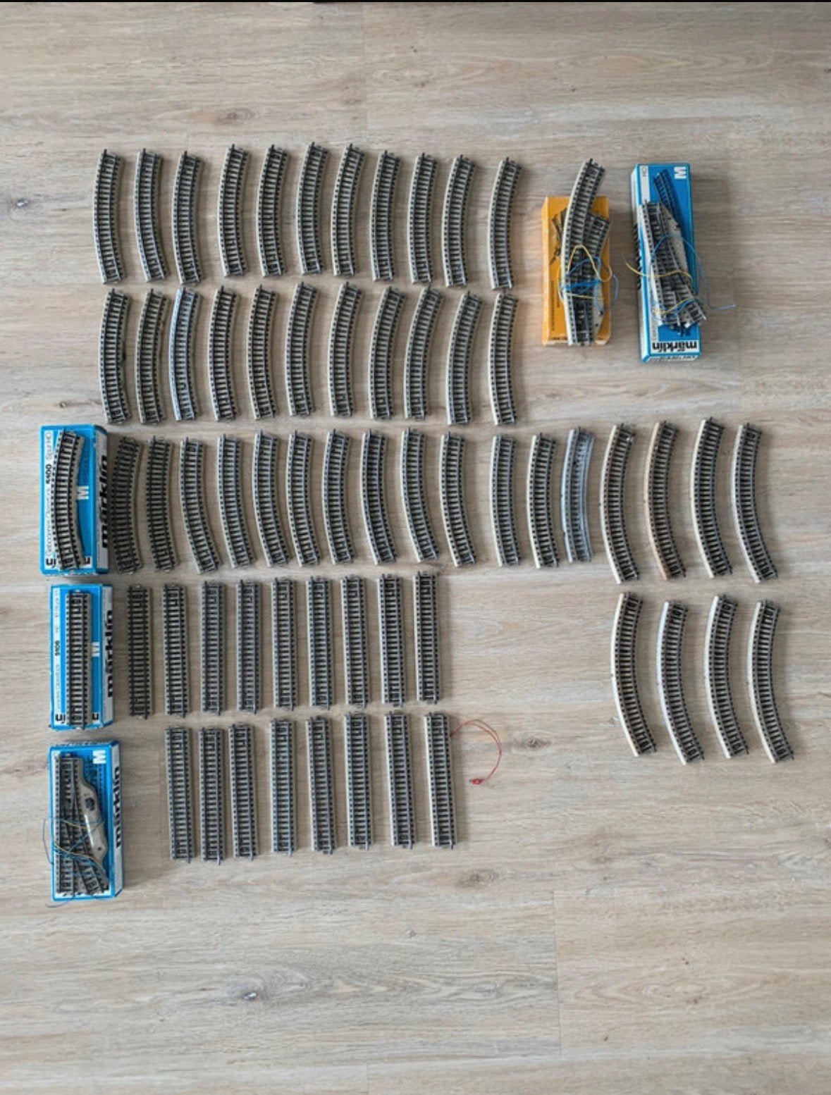 Marklin rails, Ophalen, Wisselstroom, Gebruikt, Rails
