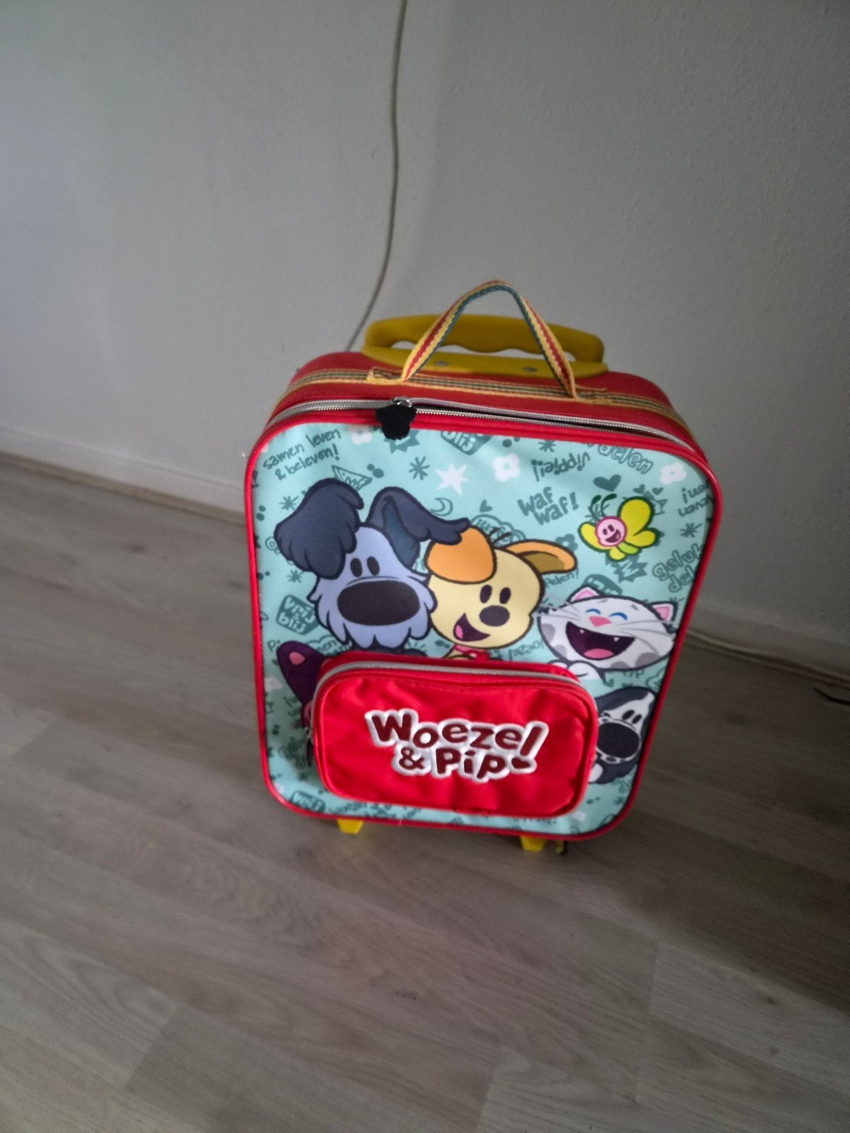 Woezel en Pip reiskoffer voor kinderen, Ophalen, Gebruikt