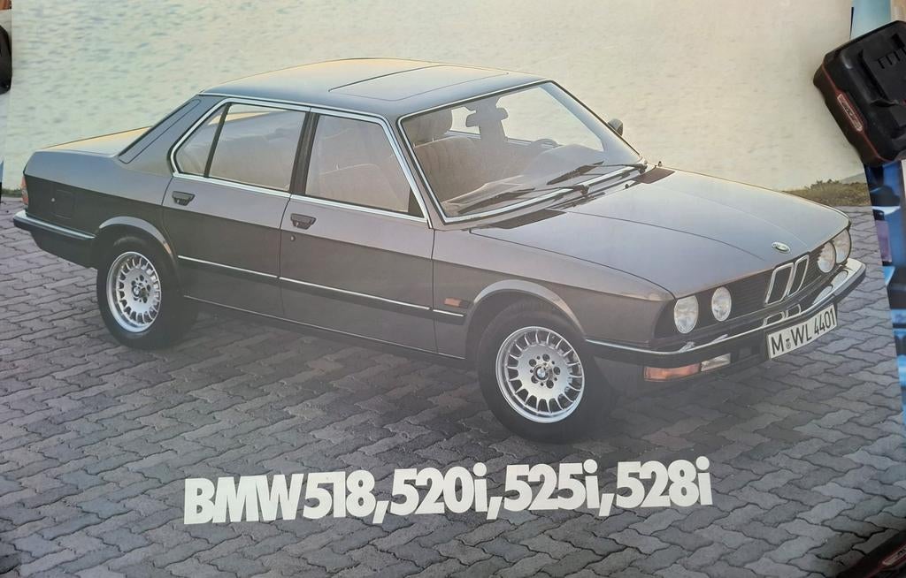 Originele BMW dealer posters 7/5/3SERIE, Ophalen of Verzenden, Nieuw, A1 t/m A3