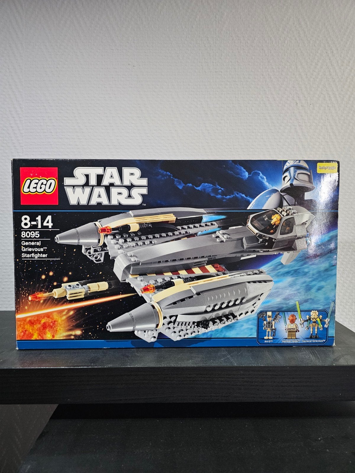 Lego Star Wars 8095 General Grievous Starfighter, Gebruikt, Star Wars, Lego, Ophalen of Verzenden