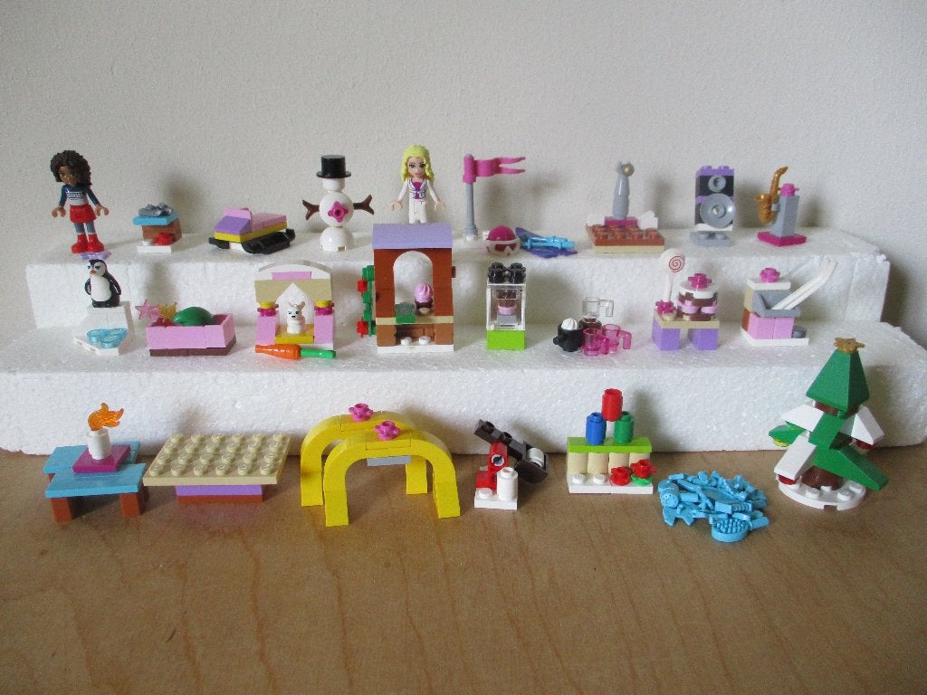 Lego 41102 friends adventskalender, Gebruikt, Lego, Friends, Ophalen of Verzenden