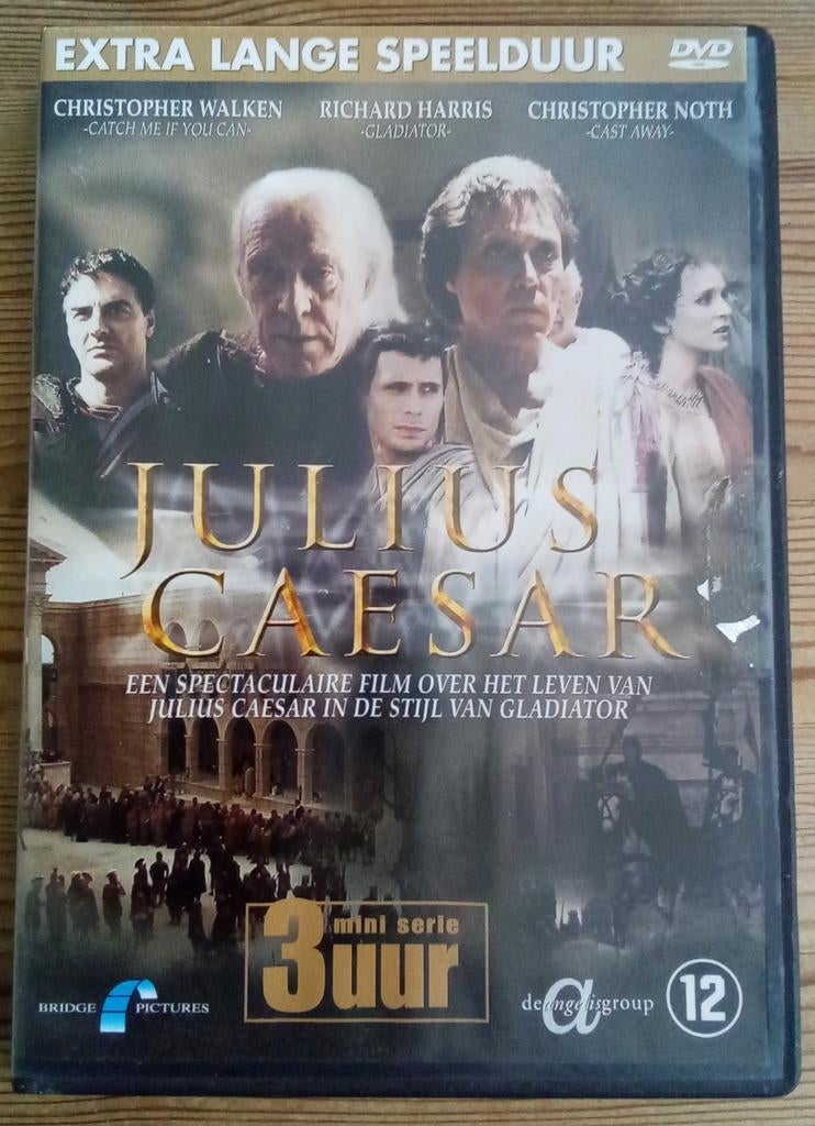 Julius Caesar - Christopher Walken & Richard Harris, Vanaf 12 jaar, Ophalen of Verzenden, Zo goed als nieuw, Historisch of Kostuumdrama