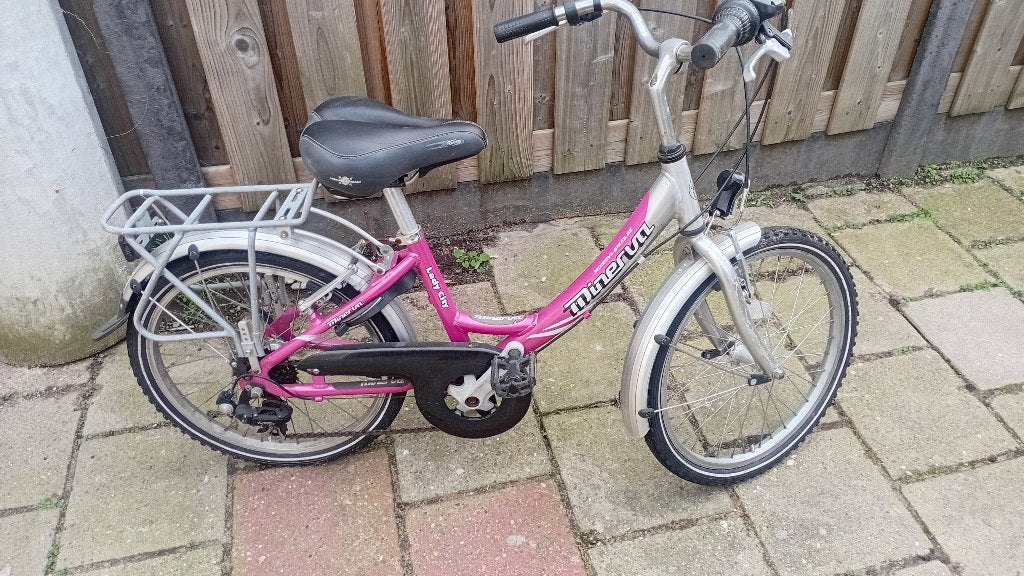 Meisjes fiets 18 inch., Ophalen, Gebruikt, Velgrem, Versnellingen