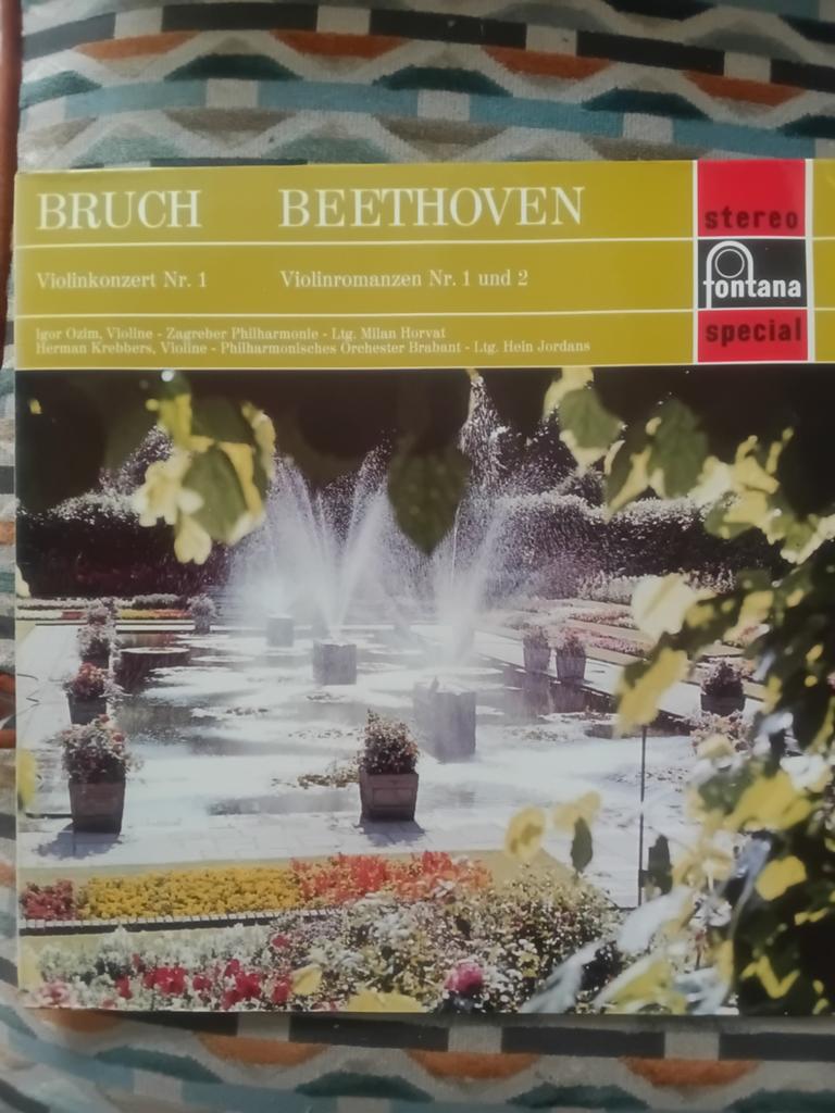 Bruch & Beethoven: Vioolconcert & Vioolromanzen LP, Cd's en Dvd's, Verzenden, Romantiek, Gebruikt, Orkest of Ballet
