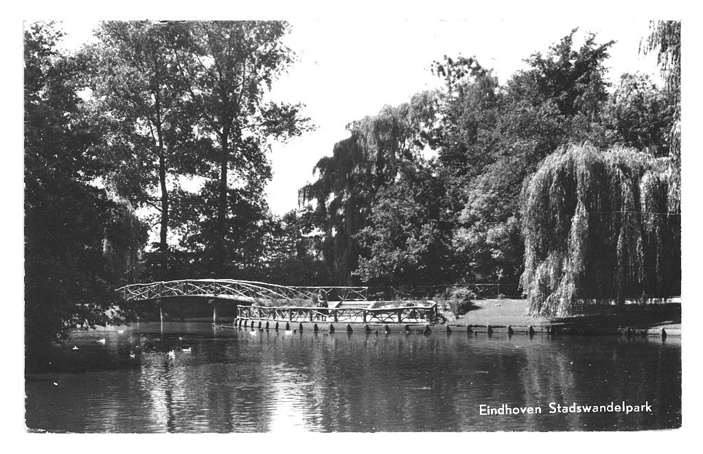 969122	Eindhoven	Stadswandelpark	1959	Gelopen, Ophalen of Verzenden, 1940 tot 1960, Gelopen, Noord-Brabant