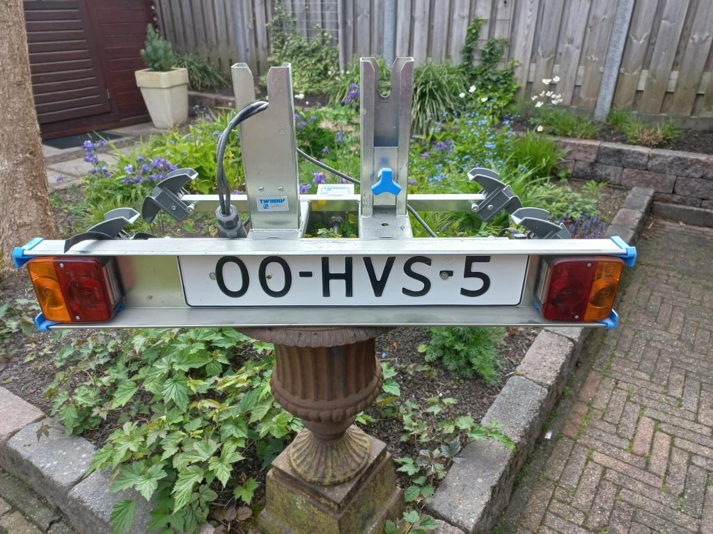 Twinny Load fietsendrager, Ophalen, 2 fietsen, Gebruikt, Trekhaakdrager