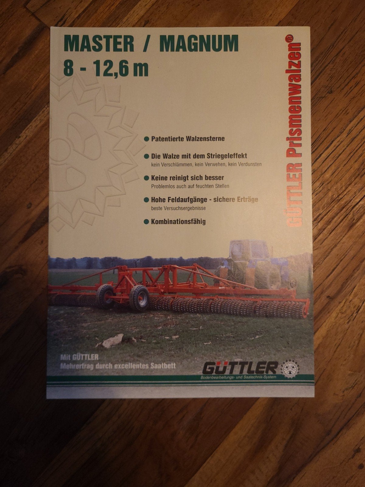 tractor folder Güttler MASTER/MAGNUM prismenwalzen, Ophalen of Verzenden, Zo goed als nieuw