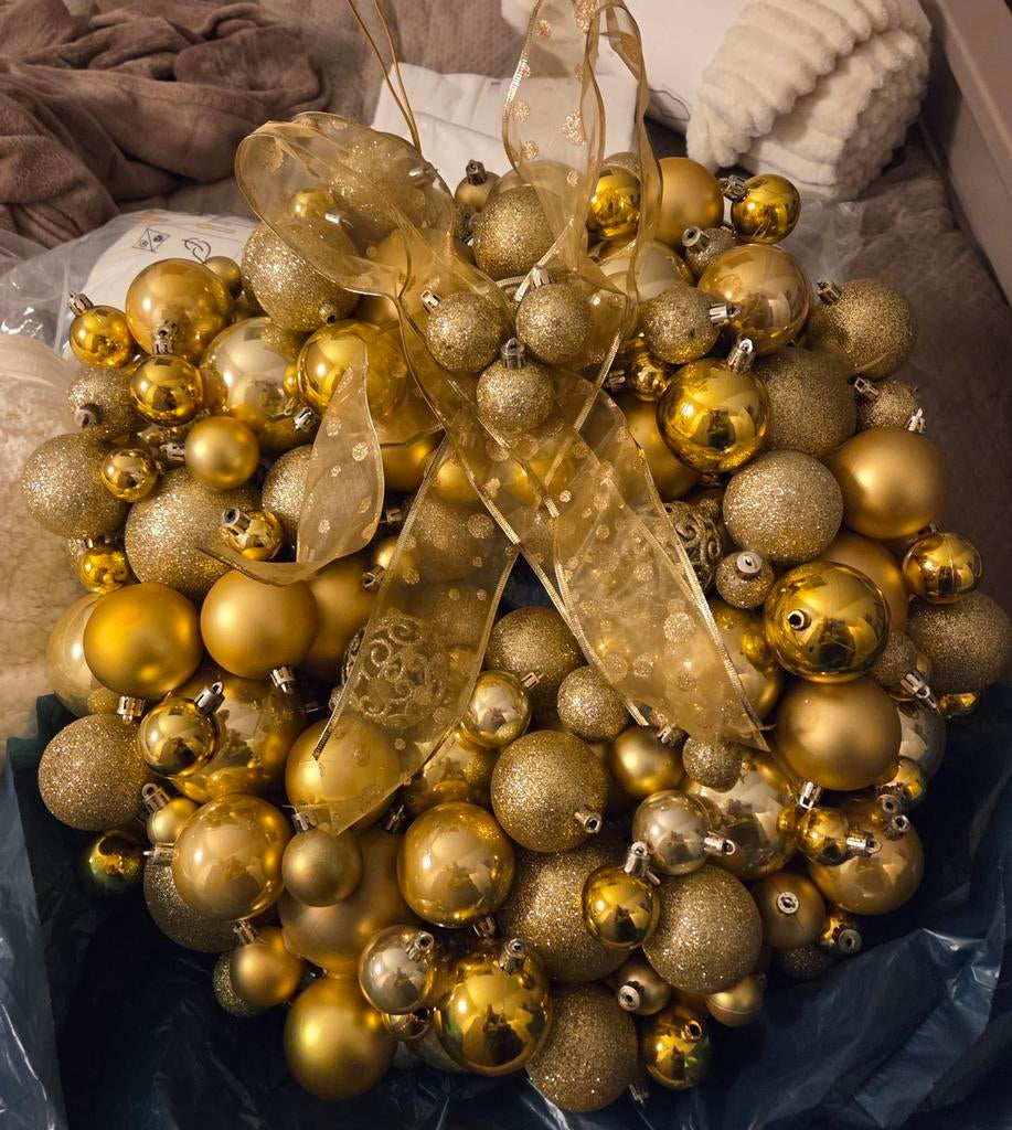 Kerstdecoratie, Ophalen