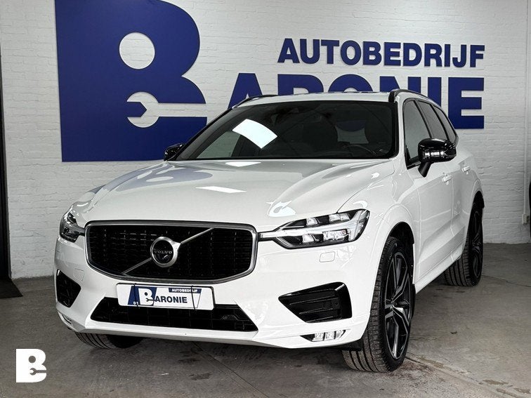 Volvo XC60 2.0 T5 AWD R-Design, Gebruikt, 4 cilinders, Wit, Leder