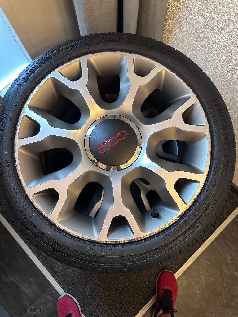 fiat 500 16 inch opknappen, Auto-onderdelen, Ophalen, Gebruikt, 16 inch, Banden en Velgen