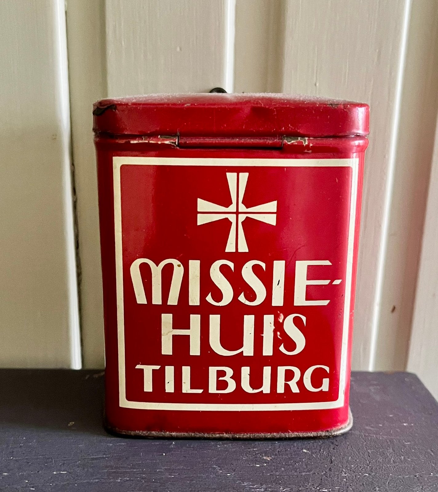 Oud missieblikje, Ophalen, Zo goed als nieuw, Overige