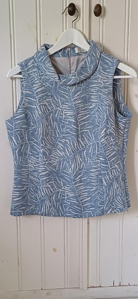 Prachtige katoen/linnen blouse / top van SEY Studio, mt. 36, Kleding | Dames, Sey Studio, Zo goed als nieuw, Maat 36 (S), Verzenden