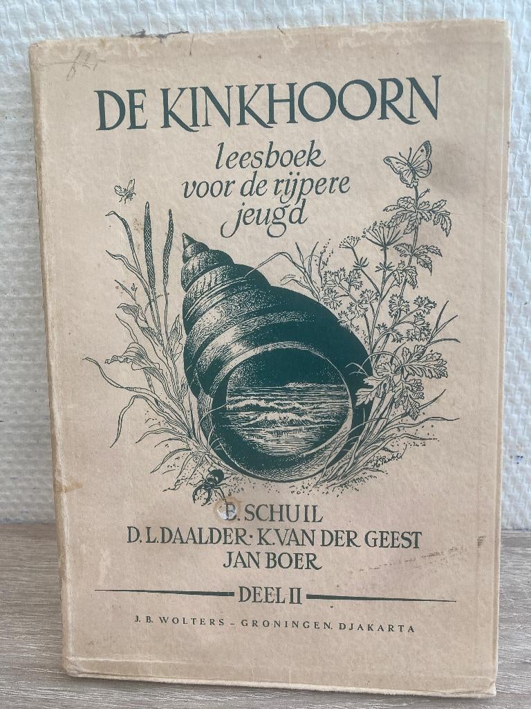 de kinkhoorn deel II leesboek voor de rijpere jeugd, Ophalen of Verzenden, Gelezen, Fictie
