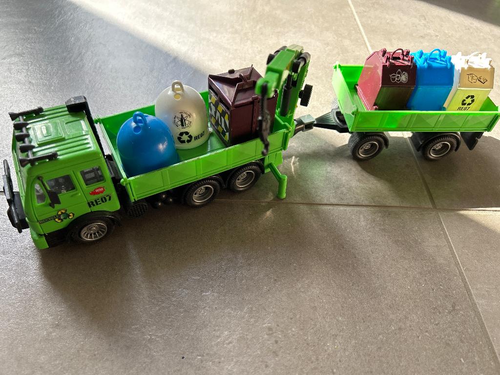 Plastic vrachtwagen recycling, Ophalen of Verzenden, Gebruikt