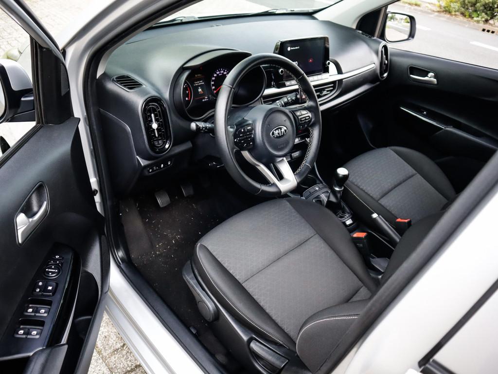 Kia Picanto 1.0 DPi DynamicPlusLine 5p 1e-Eig. & Dealer-Onde, Auto's, Kia, 12 maanden, Stof, 23 km/l, Origineel Nederlands