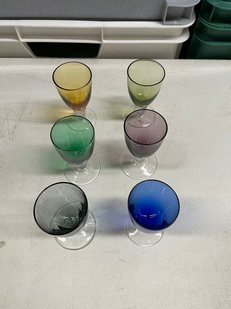 Carnaval glas Max Verboeket borrelglaasjes / roemers set, Verzamelen, Glas en Borrelglaasjes, Ophalen of Verzenden, Zo goed als nieuw