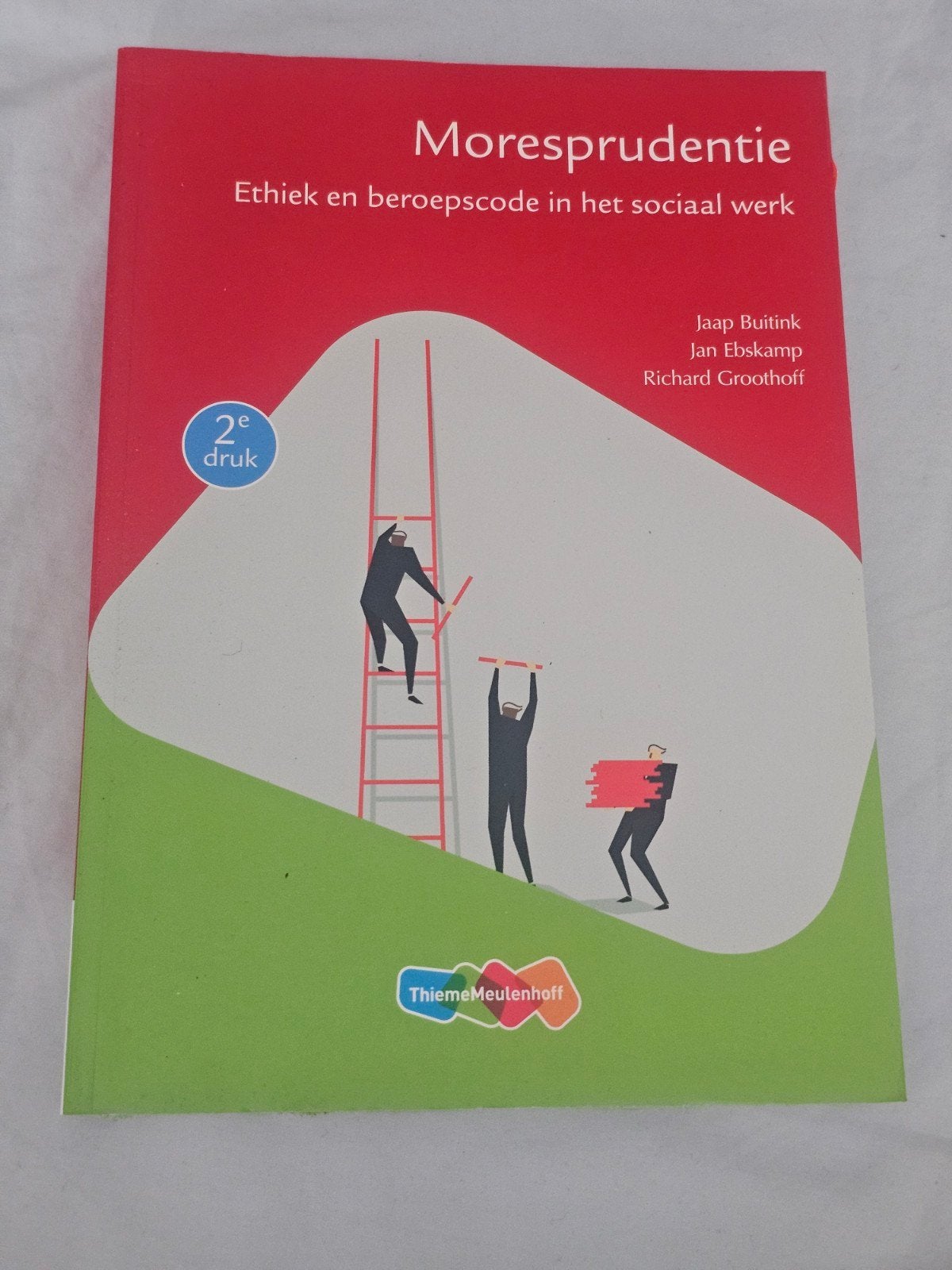 Moresprudentie: Ethiek en beroepscode in het sociaal werk, Boeken, Jaap Buitink, Jan Ebskamp, Richard Groothoff, Zo goed als nieuw