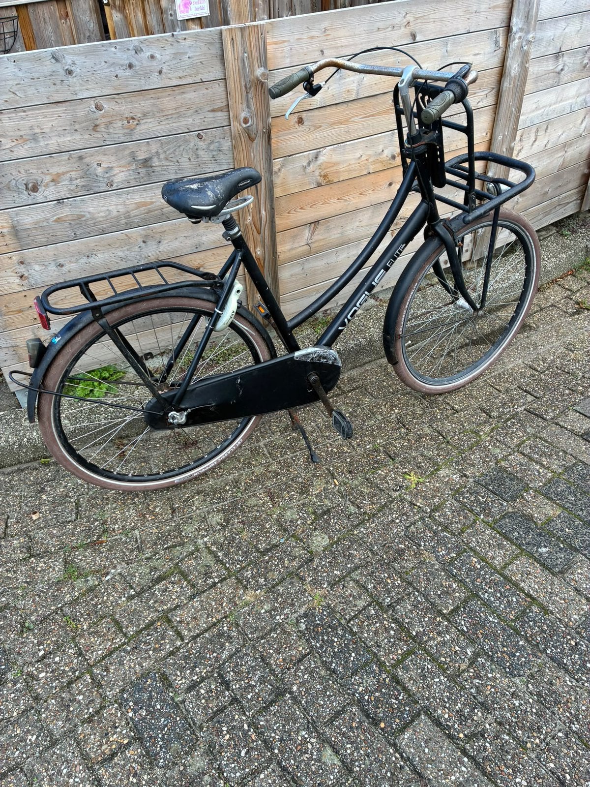 Oma fiets, Ophalen, Gebruikt
