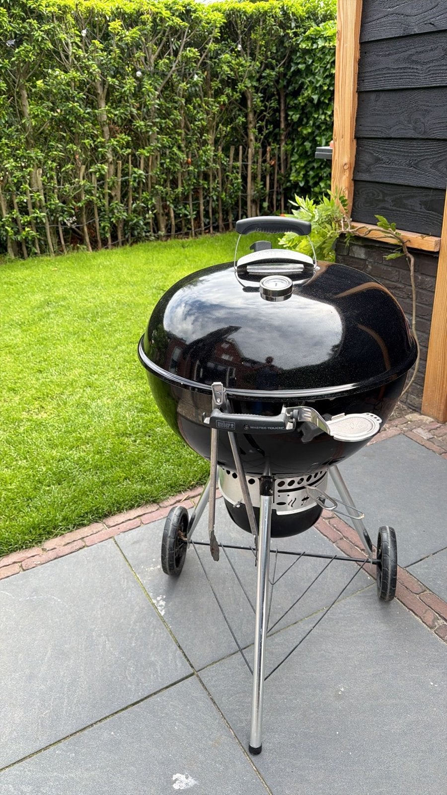 Weber Master-Touch GBS E-5750 barbecue - Zo goed als nieuw, Ophalen of Verzenden, Zo goed als nieuw