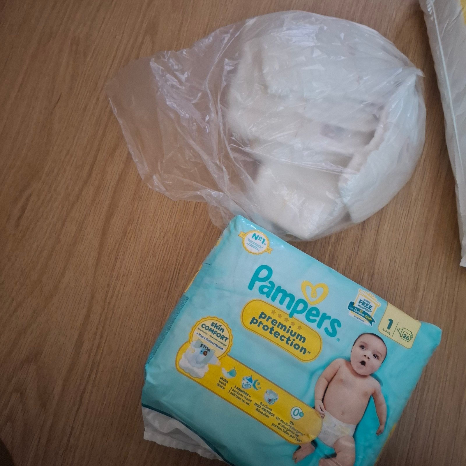 Luiers maat 0, 1 en 2 (Kruidvat en Pampers), Ophalen