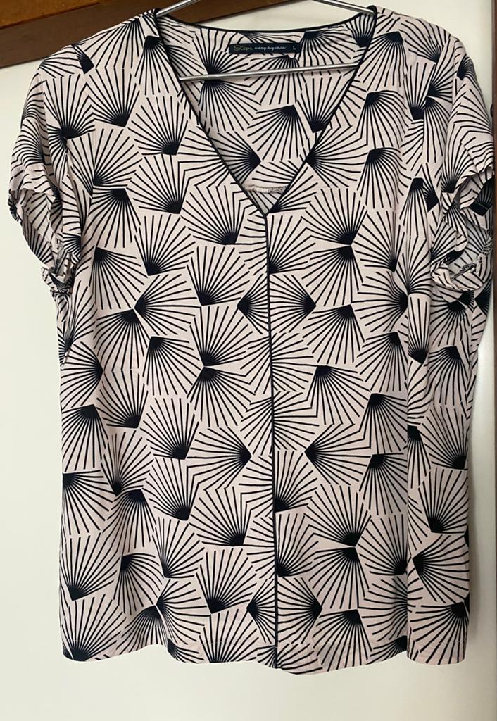 Steps blouse 100% viscose, Ophalen of Verzenden, Zo goed als nieuw, Maat 42/44 (L), Overige kleuren