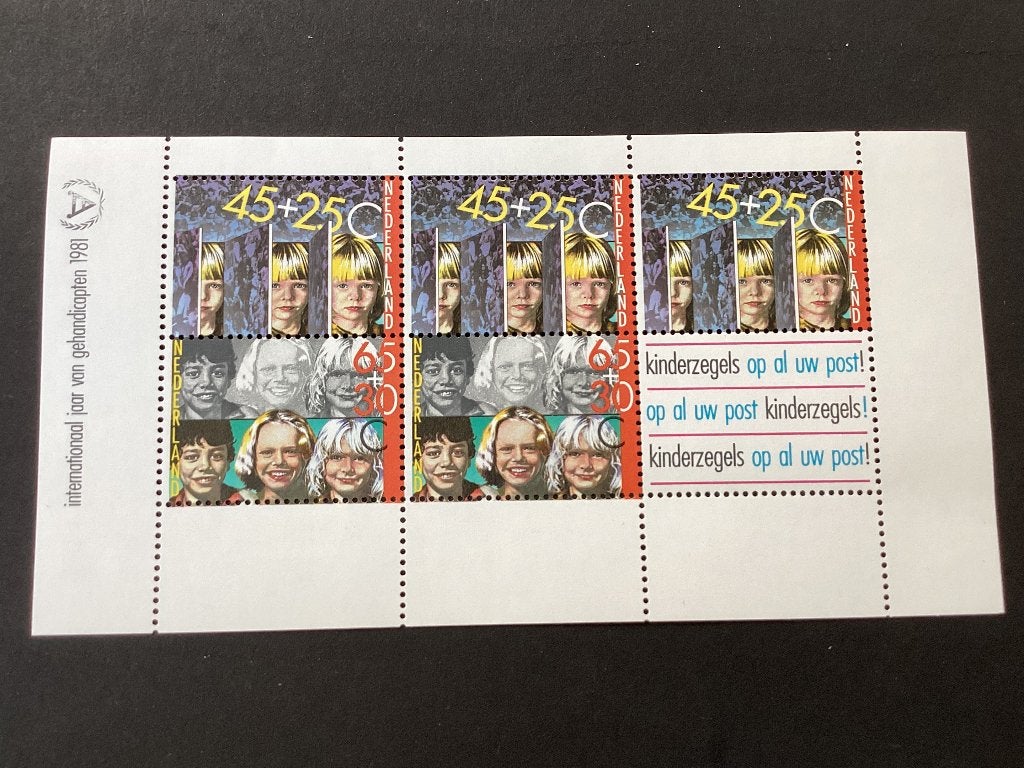 1981, kinderzegels 1236, Verzenden, Na 1940, Postfris