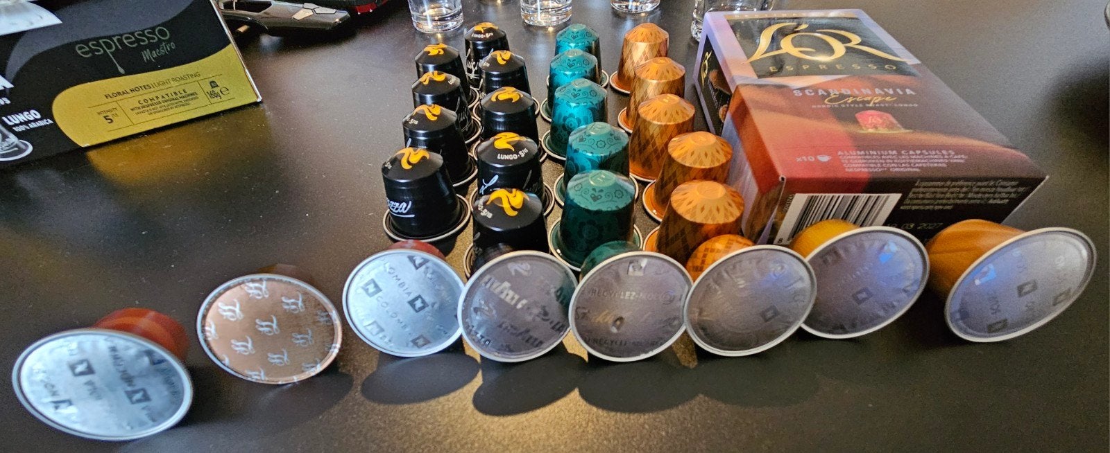 37 Nespresso Compatibele Koffiecapsules  - Diverse Smaken, Koffiepads en cups, Overige modellen, 10 kopjes of meer, Nieuw