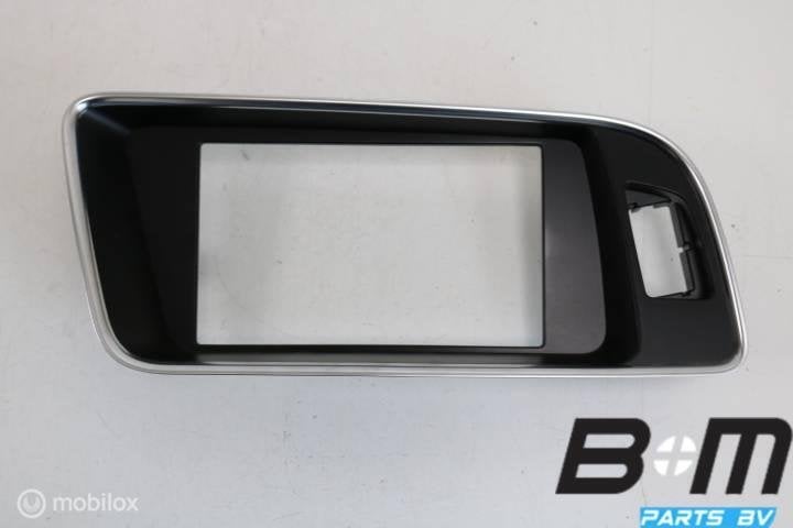 Omranding van MMI scherm Audi Q5 8R 8R1857186P, Gebruikt